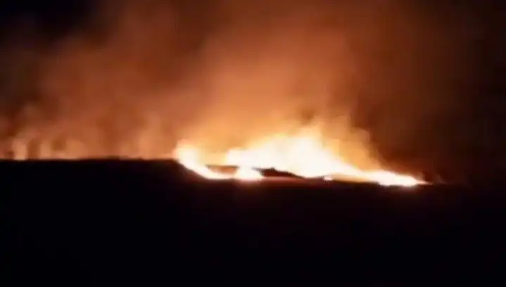 20 Dönüm Tarım Arazisi Alev Alev Yandı, Çiftçilere Büyük Darbe
