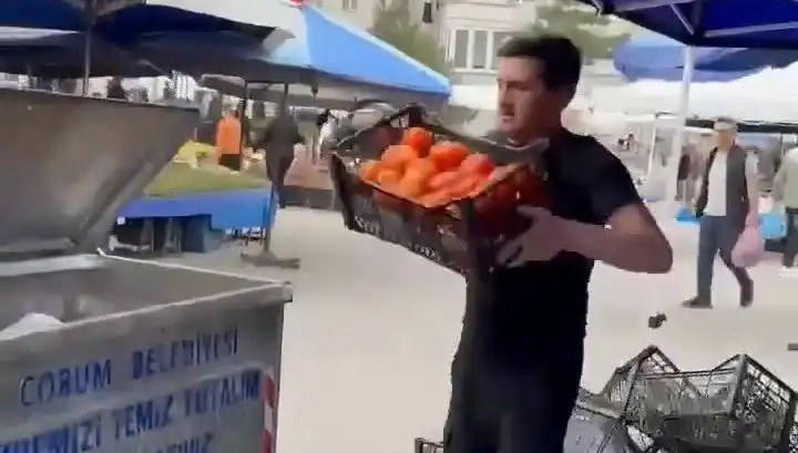 Domatesleri Çöpe Dökerek Rekor Cezaya Çarpılan Pazarcı Kim?