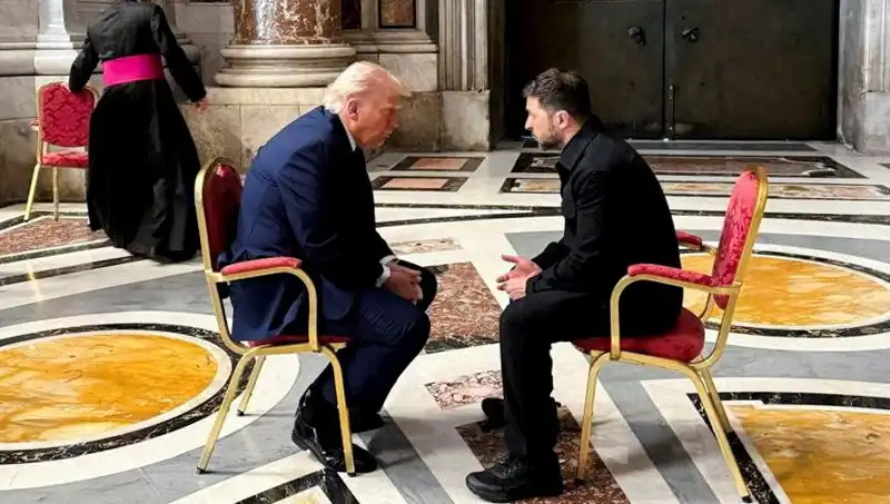 Zelenski, Trump ile En İyi Görüşmesinin Vatikan'da Gerçekleştiğini Açıkladı